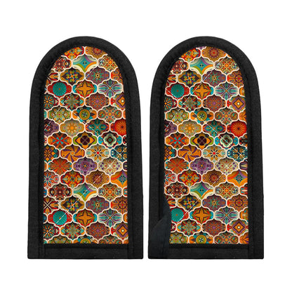 Ethnic Mandala Bohemian Pattern Print Skillet Handle Cover