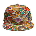 Ethnic Mandala Bohemian Pattern Print Snapback Cap