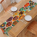 Ethnic Mandala Bohemian Pattern Print Table Runner