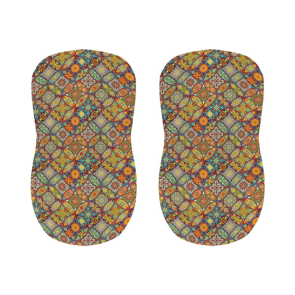 Ethnic Mandala Patchwork Pattern Print Bar Stool Covers