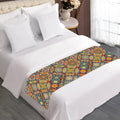 Ethnic Mandala Patchwork Pattern Print Bed Runner