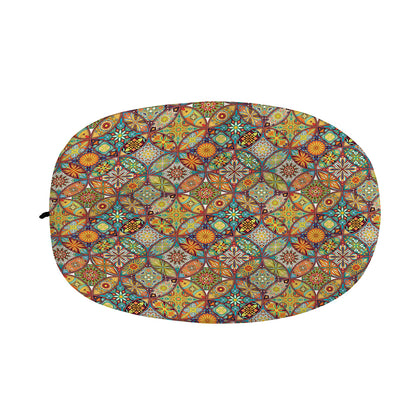 Ethnic Mandala Patchwork Pattern Print Car Side Mirror Covers