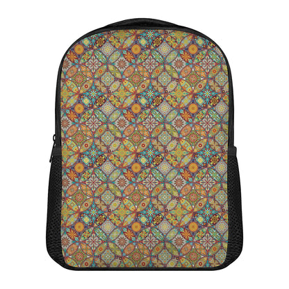 Ethnic Mandala Patchwork Pattern Print Casual Backpack