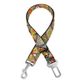 Ethnic Mandala Patchwork Pattern Print Dog Seat Belt