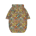 Ethnic Mandala Patchwork Pattern Print Dog Zip Up Hoodie