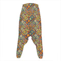 Ethnic Mandala Patchwork Pattern Print Hammer Pants