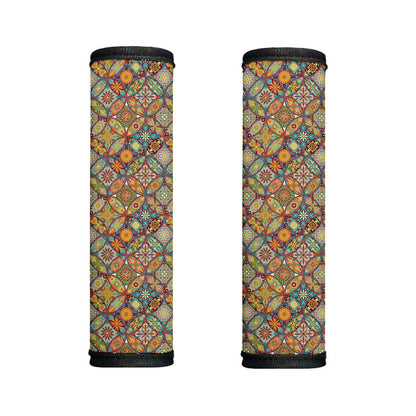 Ethnic Mandala Patchwork Pattern Print Handle Covers