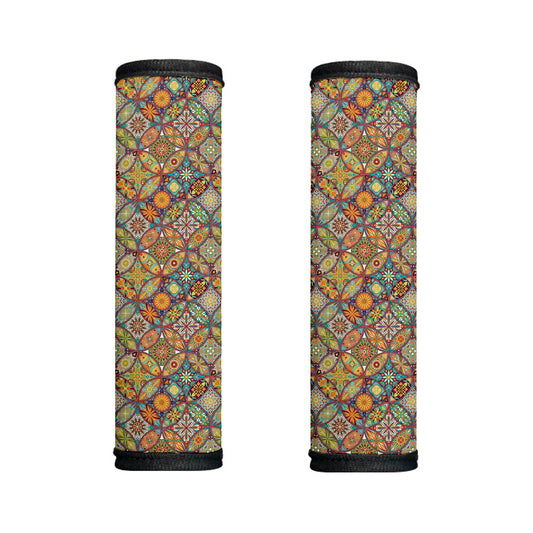 Ethnic Mandala Patchwork Pattern Print Handle Covers