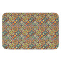 Ethnic Mandala Patchwork Pattern Print Indoor Door Mat