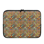 Ethnic Mandala Patchwork Pattern Print Laptop Sleeve