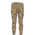 Ethnic Mandala Patchwork Pattern Print Men's Leggings