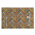 Ethnic Mandala Patchwork Pattern Print Placemat