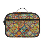 Ethnic Mandala Patchwork Pattern Print Portable Lunch Bag