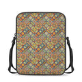 Ethnic Mandala Patchwork Pattern Print Rectangular Crossbody Bag
