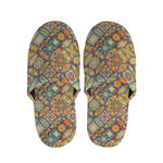 Ethnic Mandala Patchwork Pattern Print Slippers