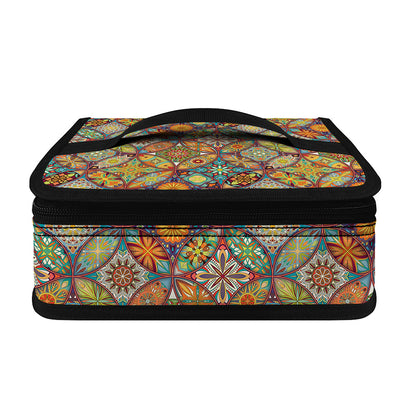 Ethnic Mandala Patchwork Pattern Print Small Lunch Bag