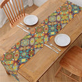 Ethnic Mandala Patchwork Pattern Print Table Runner