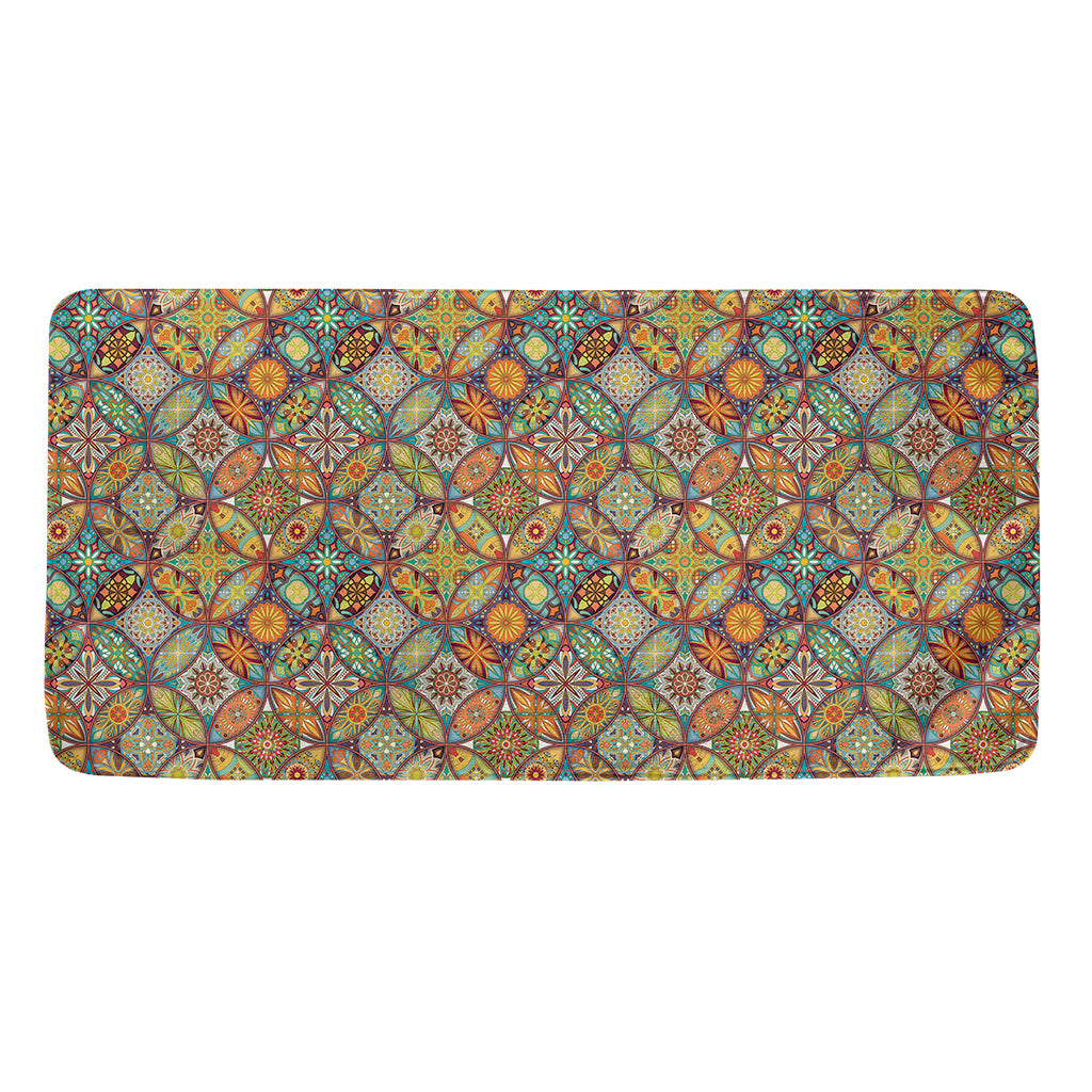 Ethnic Mandala Patchwork Pattern Print Towel