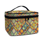 Ethnic Mandala Patchwork Pattern Print Travel Makeup Bag