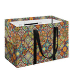 Ethnic Mandala Patchwork Pattern Print Utility Tote Bag