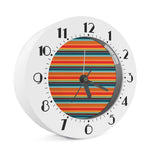 Ethnic Mexican Blanket Pattern Print Alarm Clock