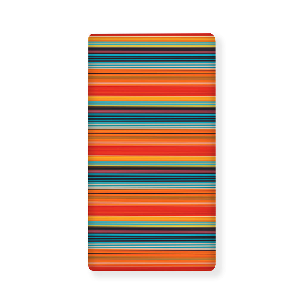 Ethnic Mexican Blanket Pattern Print Baby Crib Sheet