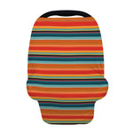 Ethnic Mexican Blanket Pattern Print Baby Seat Cover