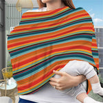 Ethnic Mexican Blanket Pattern Print Baby Seat Cover