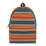 Ethnic Mexican Blanket Pattern Print Backpack