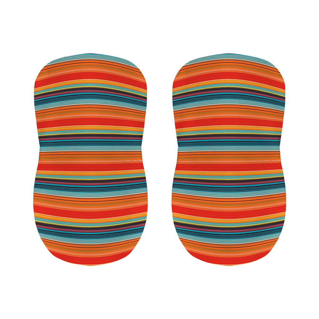 Ethnic Mexican Blanket Pattern Print Bar Stool Covers