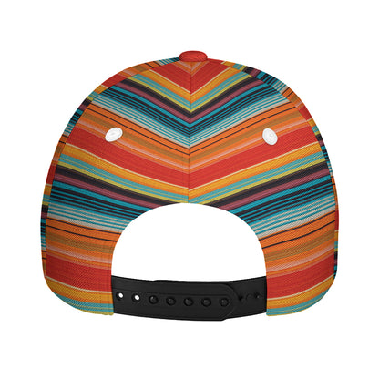 Ethnic Mexican Blanket Pattern Print Baseball Cap