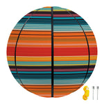 Ethnic Mexican Blanket Pattern Print Basketball