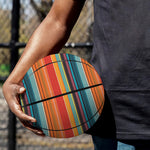 Ethnic Mexican Blanket Pattern Print Basketball