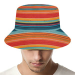 Ethnic Mexican Blanket Pattern Print Bucket Hat