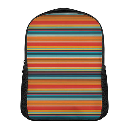 Ethnic Mexican Blanket Pattern Print Casual Backpack