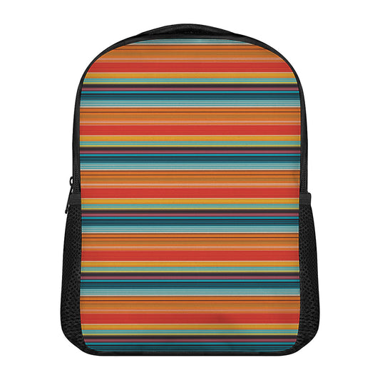 Ethnic Mexican Blanket Pattern Print Casual Backpack
