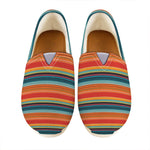 Ethnic Mexican Blanket Pattern Print Casual Shoes