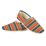 Ethnic Mexican Blanket Pattern Print Casual Shoes