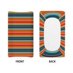 Ethnic Mexican Blanket Pattern Print Changing Pad Cover