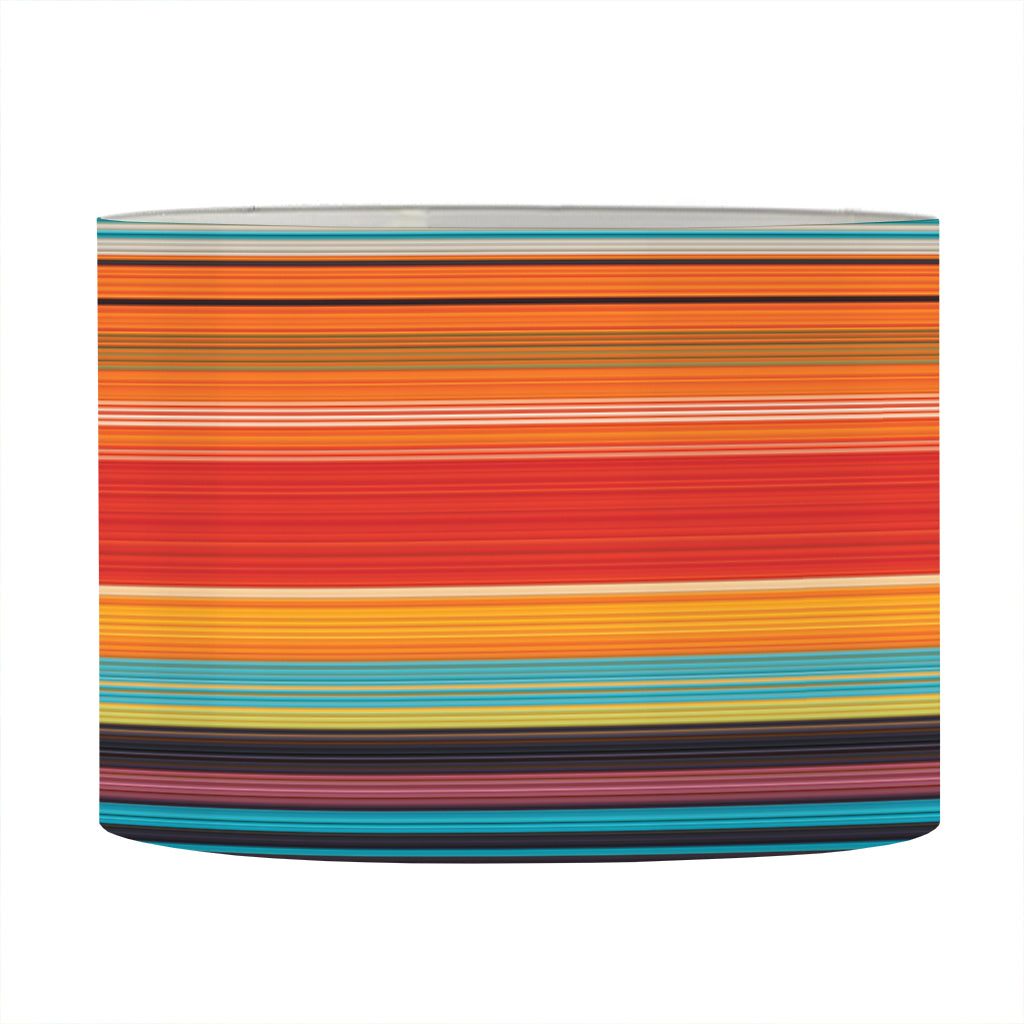 Ethnic Mexican Blanket Pattern Print Drum Lamp Shade