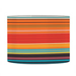 Ethnic Mexican Blanket Pattern Print Drum Lamp Shade