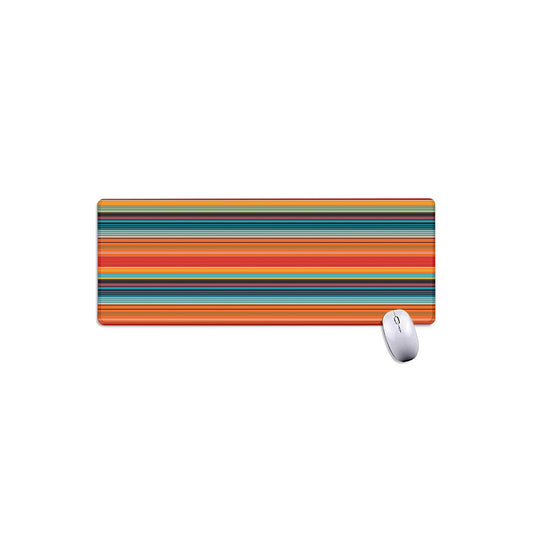 Ethnic Mexican Blanket Pattern Print Extended Mouse Pad