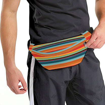Ethnic Mexican Blanket Pattern Print Fanny Pack