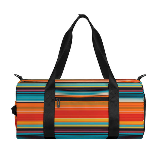 Ethnic Mexican Blanket Pattern Print Gym Bag