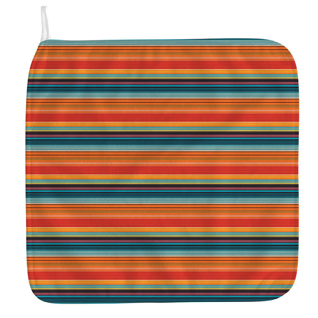 Ethnic Mexican Blanket Pattern Print Hand Towel