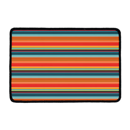 Ethnic Mexican Blanket Pattern Print Kitchen Mat