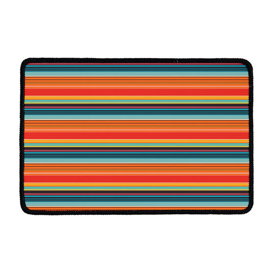 Ethnic Mexican Blanket Pattern Print Kitchen Mat