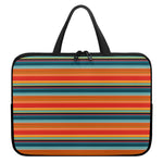 Ethnic Mexican Blanket Pattern Print Laptop Sleeve With Handle