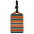 Ethnic Mexican Blanket Pattern Print Luggage Tag