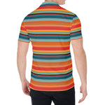 Ethnic Mexican Blanket Pattern Print Men's Shirt